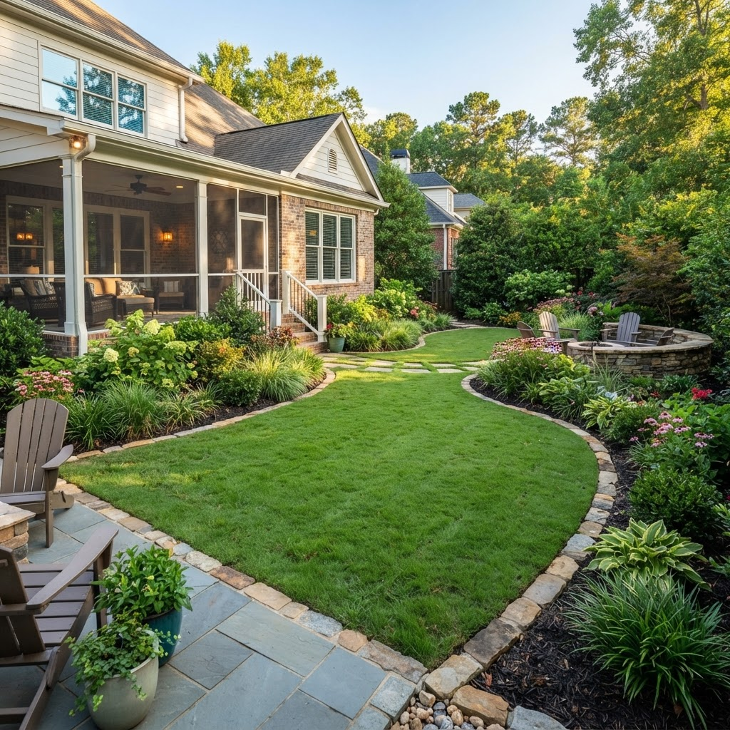 Full backyard transformation