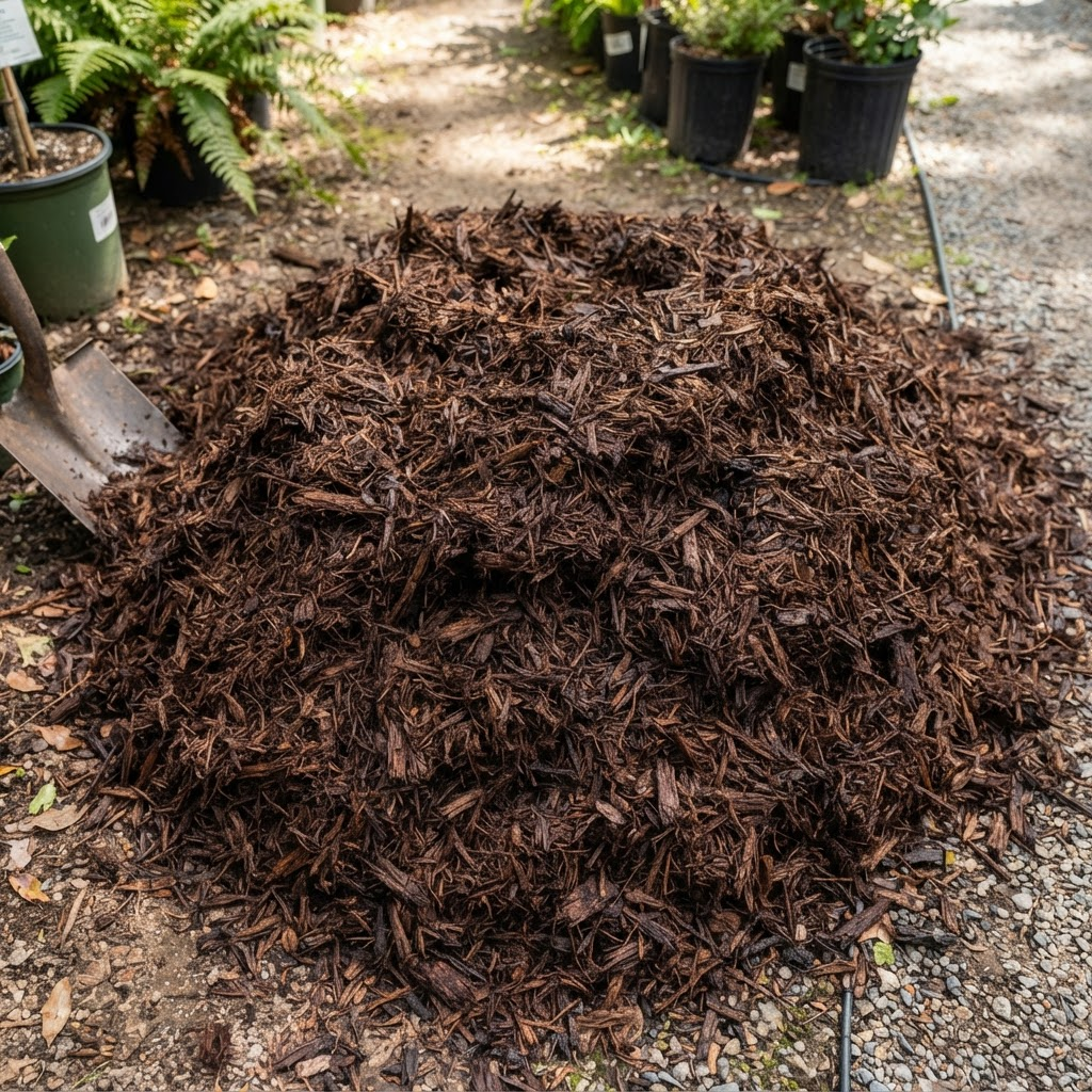 Dark Brown Mulch