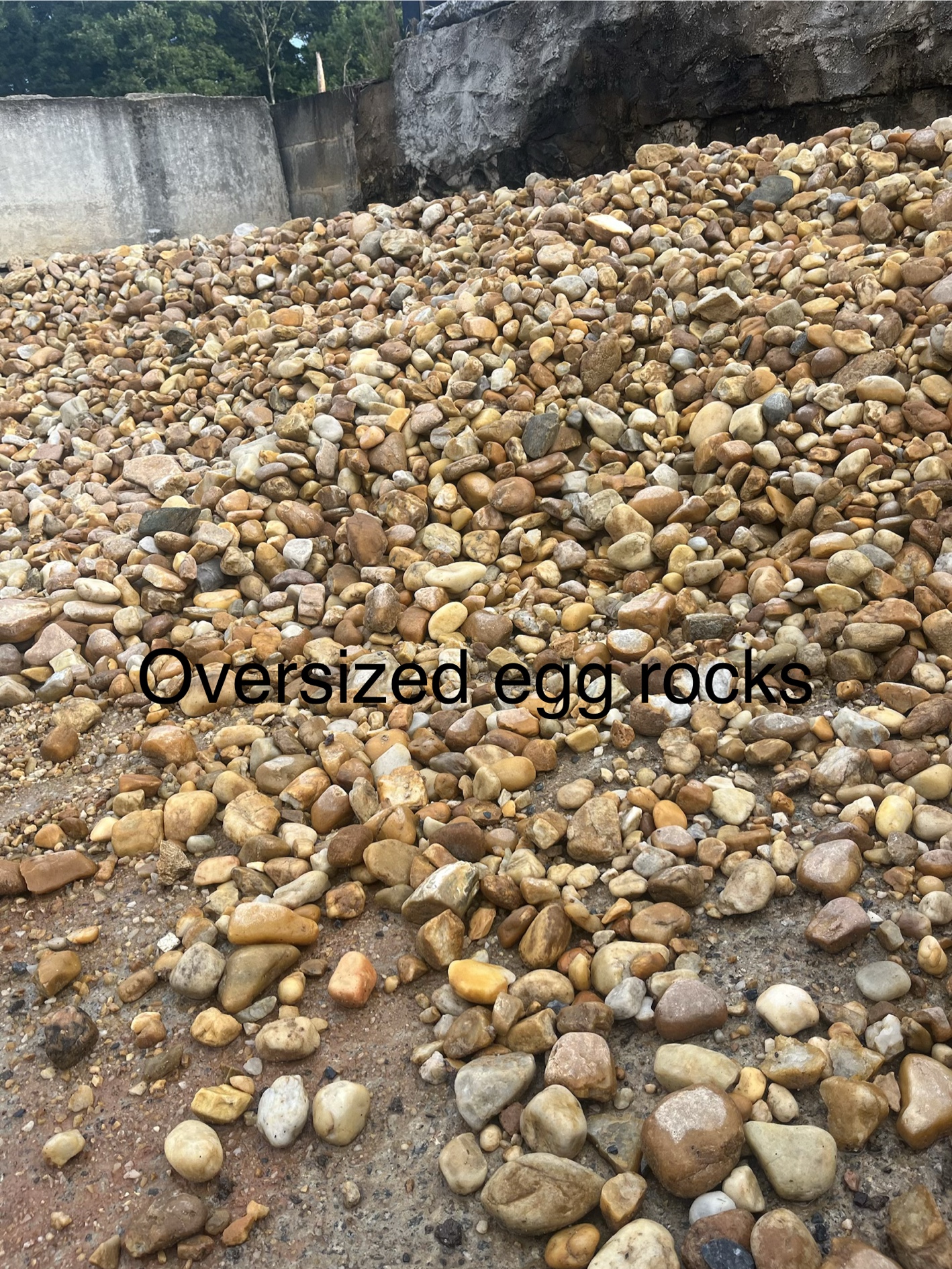 Oversized Egg Rock