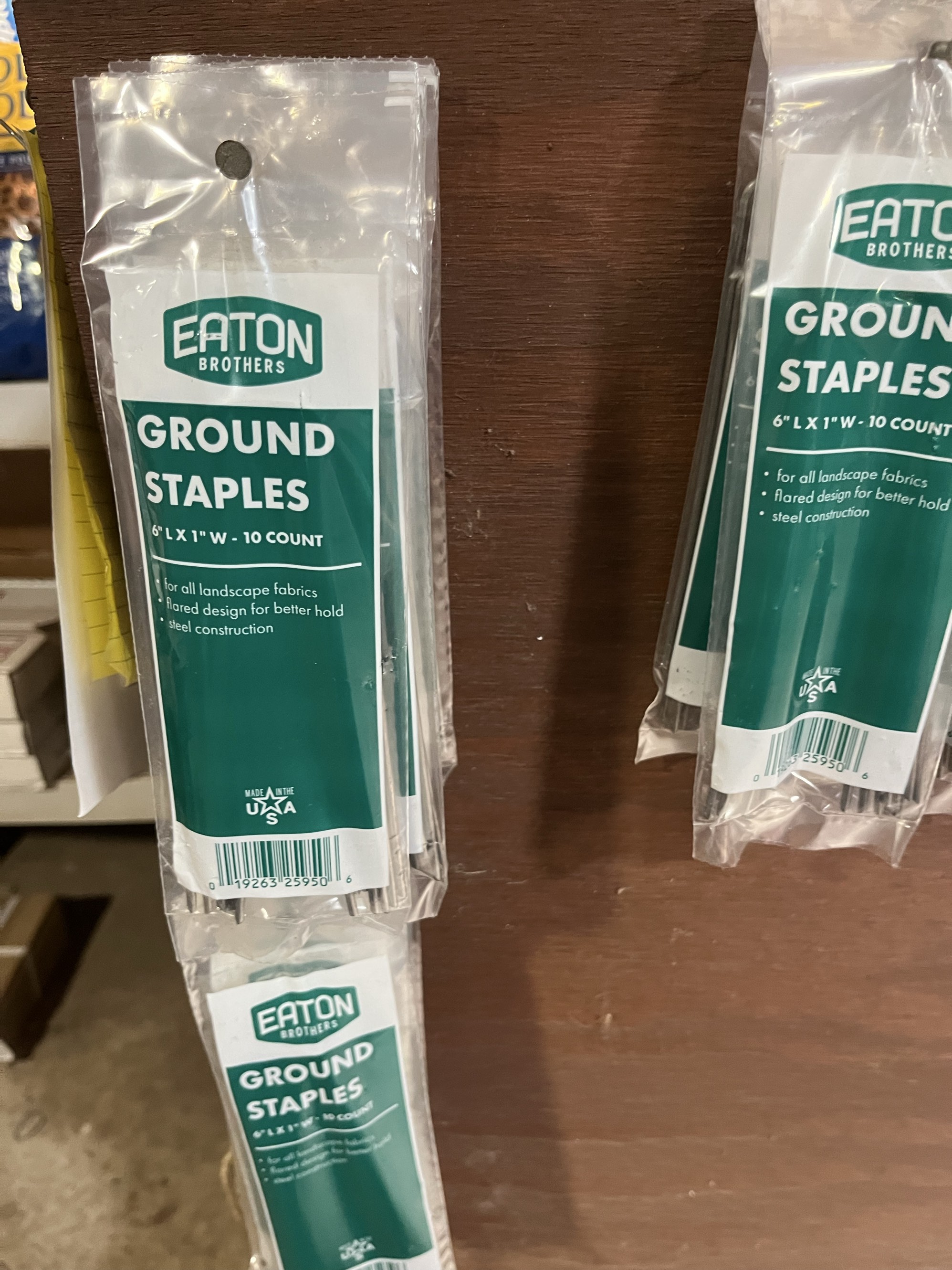 Ground Staples